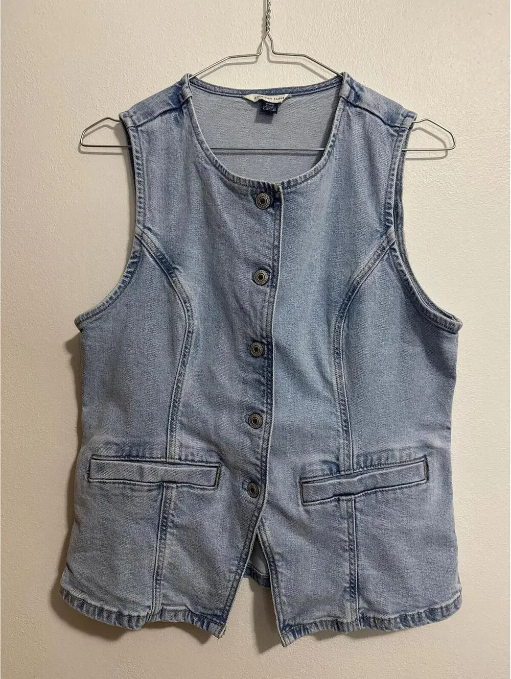 American Eagle denim vest M - Picture 1 of 7